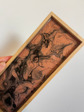 Load image into Gallery viewer, Rhodonite - 3.5&quot; x 10&quot; Resin Tray