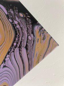 Kerosene - 6" x 6" Acrylic Painting on Extra Thick Canvas
