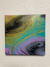 Load image into Gallery viewer, Gilded Portal - 8&quot; x 8&quot; Acrylic Painting on Canvas