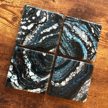 Load image into Gallery viewer, Space Rocks - 4&quot; x 4&quot; Coaster Set