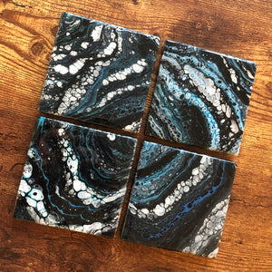 Space Rocks - 4" x 4" Coaster Set