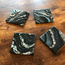 Load image into Gallery viewer, Space Rocks - 4&quot; x 4&quot; Coaster Set