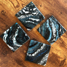 Load image into Gallery viewer, Space Rocks - 4&quot; x 4&quot; Coaster Set