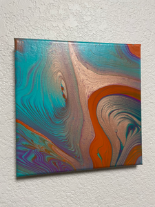 Duality - 8" x 8" Acrylic Painting on Canvas