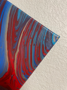 Ether - 8" x 8" Acrylic Painting on Canvas