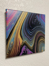 Load image into Gallery viewer, Dark Side of the Moon - 8&quot; x 8&quot; Acrylic Painting on Canvas
