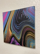 Load image into Gallery viewer, Dark Side of the Moon - 8&quot; x 8&quot; Acrylic Painting on Canvas