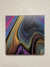 Load image into Gallery viewer, Dark Side of the Moon - 8&quot; x 8&quot; Acrylic Painting on Canvas