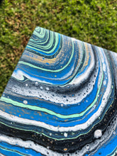 Load image into Gallery viewer, Migration - 8&quot; x 8&quot; Resin Painting on Wood