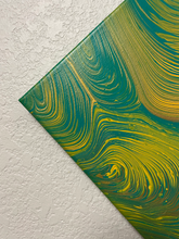 Load image into Gallery viewer, Green Machine - 8&quot; x 8&quot; Acrylic Painting on Canvas