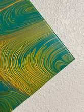 Load image into Gallery viewer, Green Machine - 8&quot; x 8&quot; Acrylic Painting on Canvas