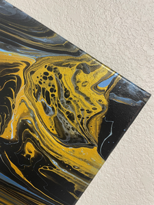 YUME - 10" x 20" Acrylic Painting on Canvas