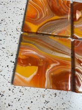 Load image into Gallery viewer, CITRINE - 4&quot; x 4&quot; Coaster Set