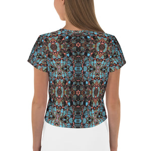 Jackie Blue - Cropped Tee