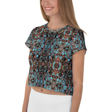 Load image into Gallery viewer, Jackie Blue - Cropped Tee