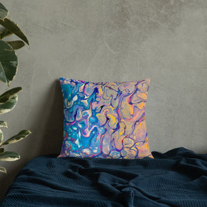 Fire and Ice - 18" x 18" Pillowcase